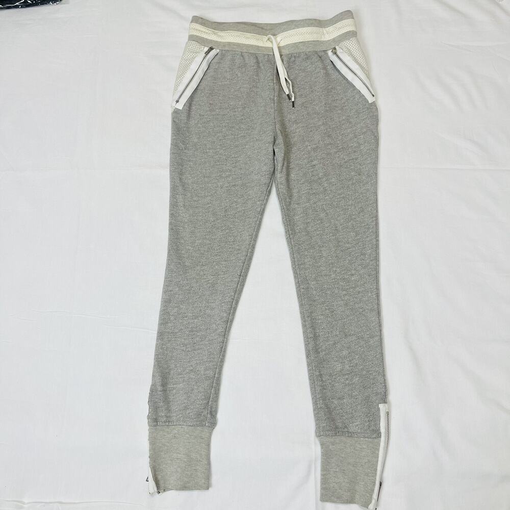 Joshua Perets Jogger Pants - Sweatpants Activewear‎ Drawstring Women Gray SMALL